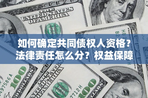 武汉如何确定共同债权人资格？法律责任怎么分？权益保障技巧揭秘！