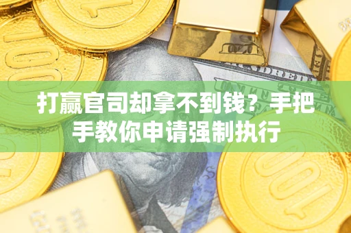 武汉打赢官司却拿不到钱？手把手教你申请强制执行