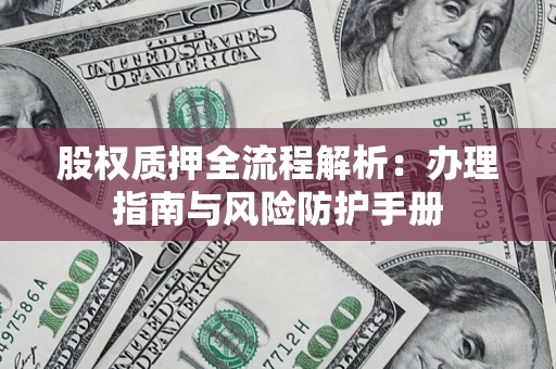武汉股权质押全流程解析：办理指南与风险防护手册