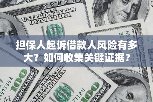 武汉担保人起诉借款人风险有多大？如何收集关键证据？