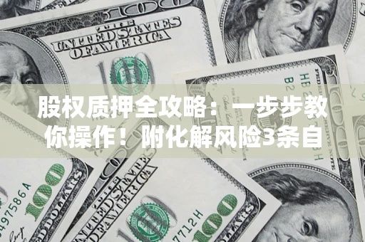 武汉股权质押全攻略：一步步教你操作！附化解风险3条自救法则