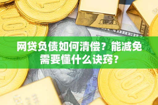 武汉网贷负债如何清偿？能减免需要懂什么诀窍？