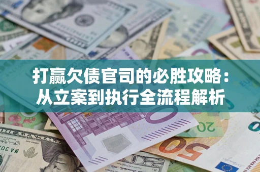 武汉打赢欠债官司的必胜攻略：从立案到执行全流程解析