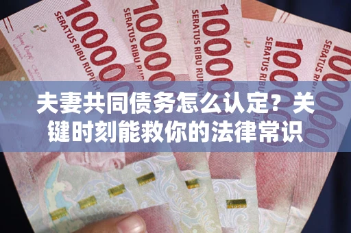 武汉夫妻共同债务怎么认定？关键时刻能救你的法律常识