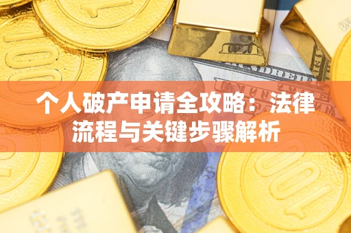 武汉个人破产申请全攻略：法律流程与关键步骤解析
