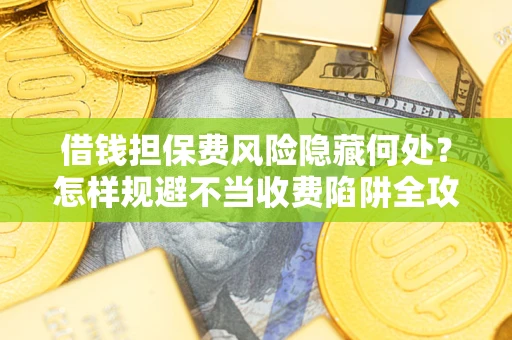 武汉借钱担保费风险隐藏何处？怎样规避不当收费陷阱全攻略！