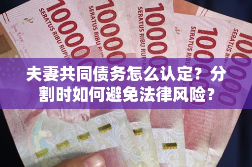 武汉夫妻共同债务怎么认定？分割时如何避免法律风险？